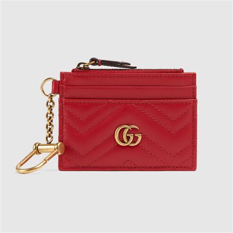 gucci keychain wallet red|Gucci keychain vintage.